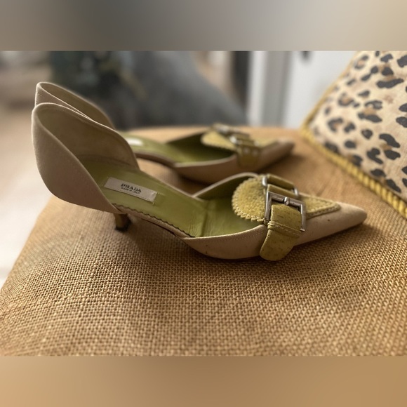 Prada D’Orsay Kitten Heels Early 2000’s - Picture 3 of 10